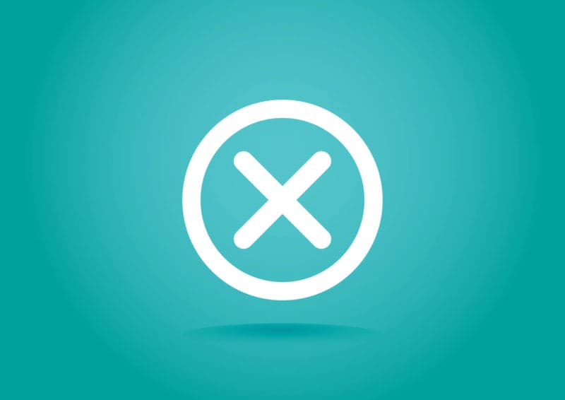 "X" icon