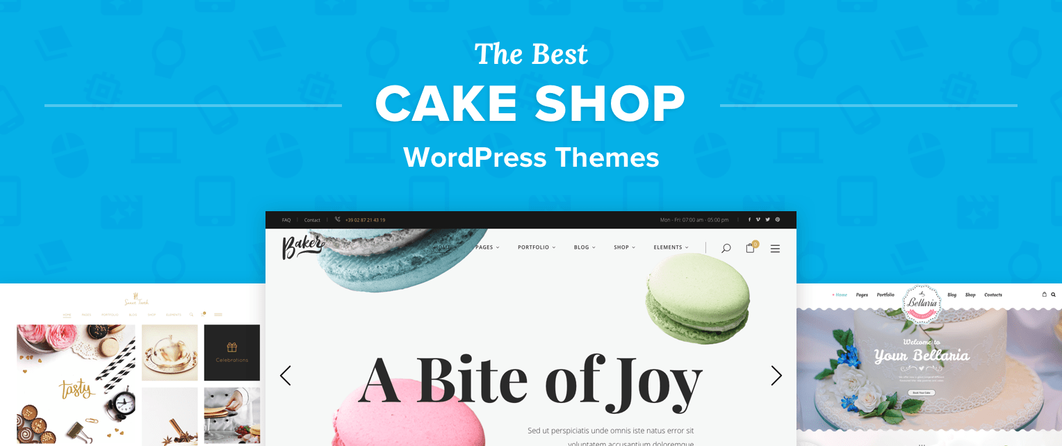 Cake Shop WordPress Themes