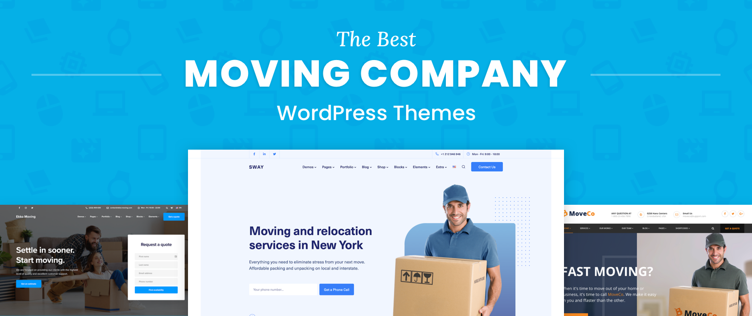 Moving Company WordPress Themes