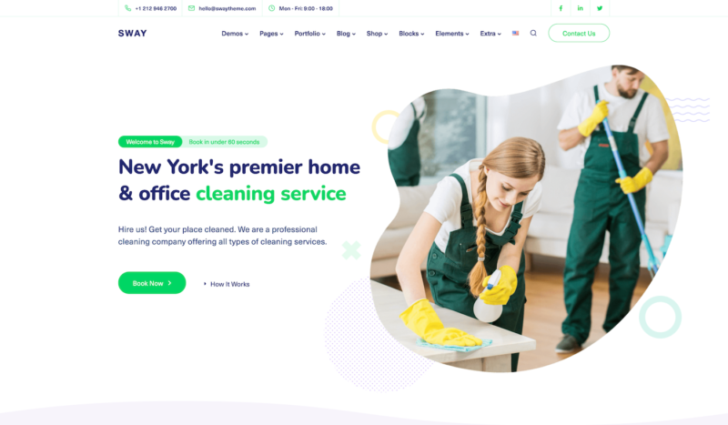 Sway Cleaning template