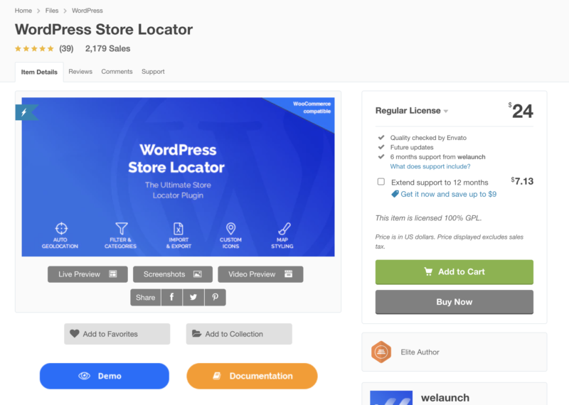 WordPress Store Locator plugin