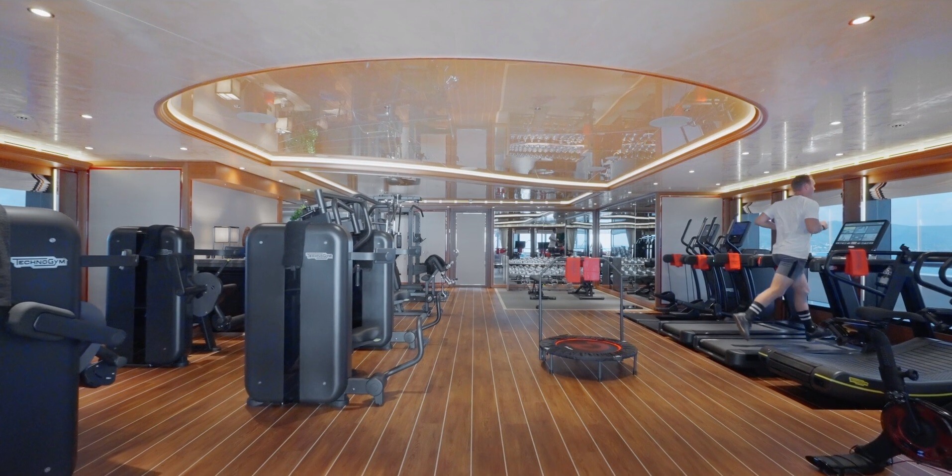 superyacht gym