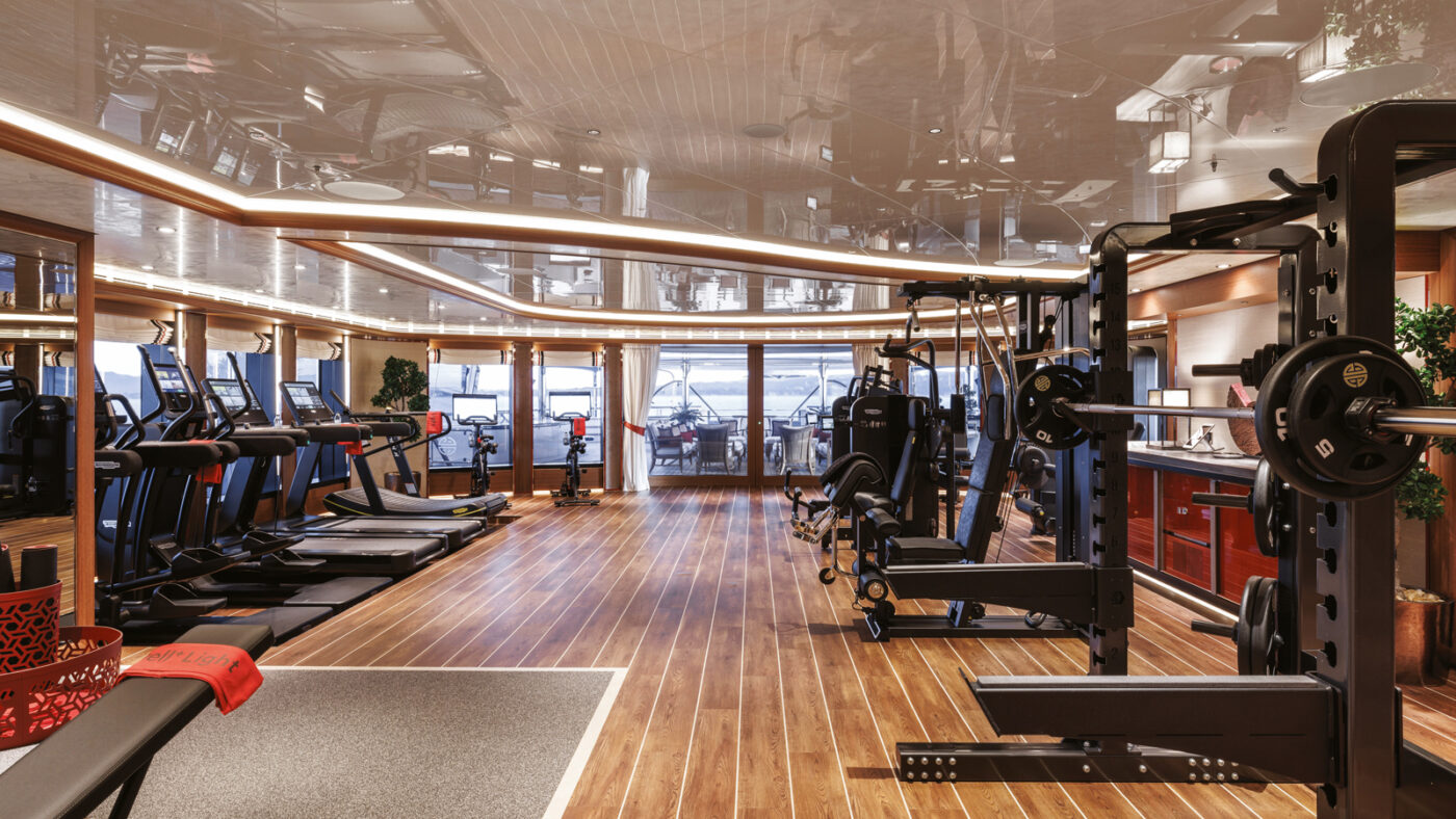 yacht gym design