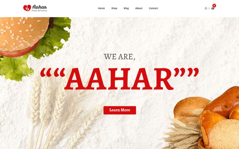 Aahar theme