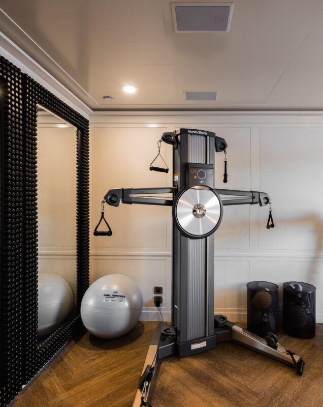 Superyacht gym design