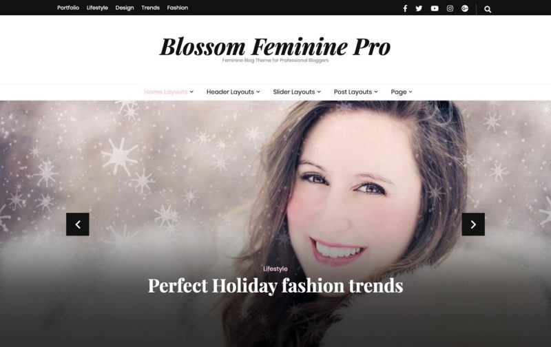 Blossom Feminine Pro WordPress Theme