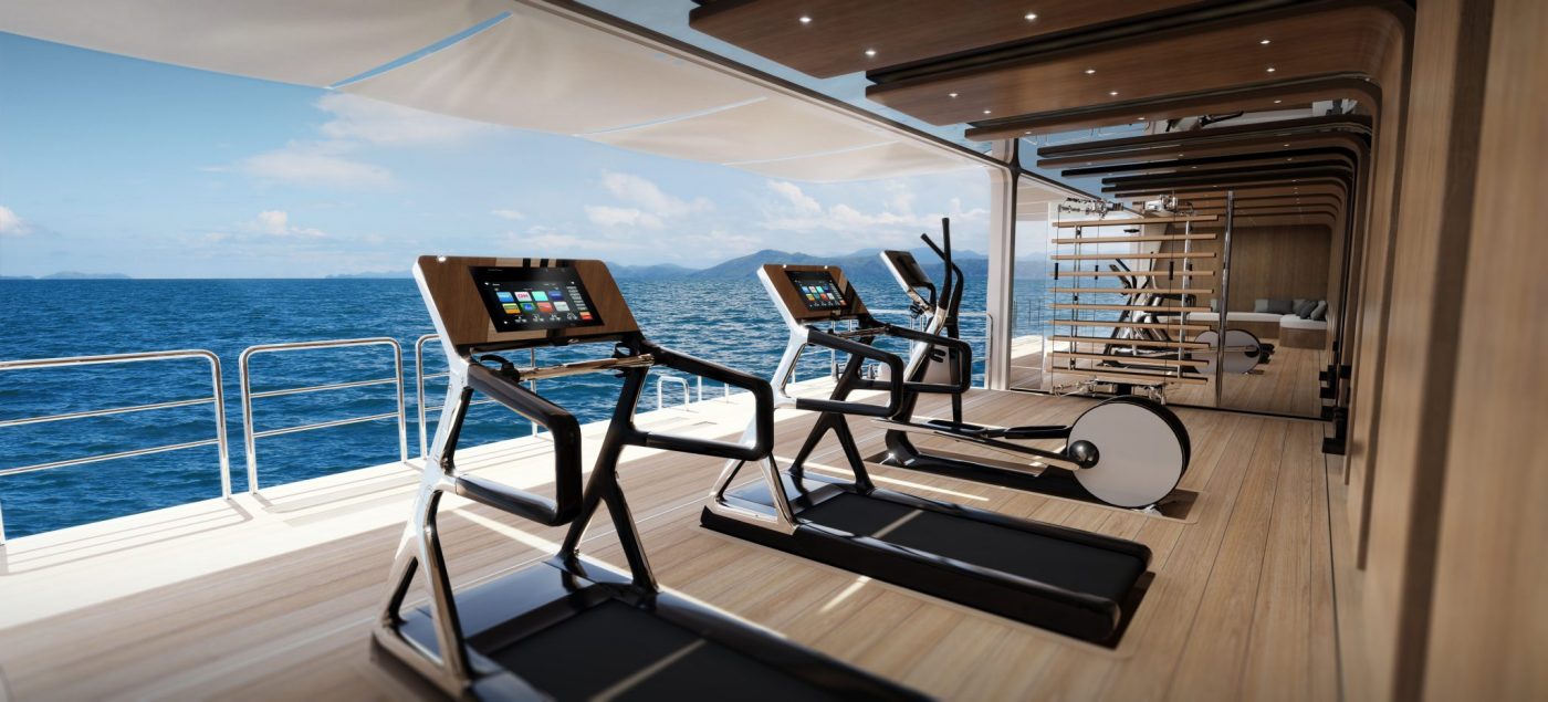 yacht gym design