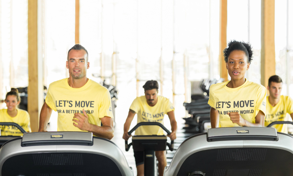 Move for a batter world with technogym