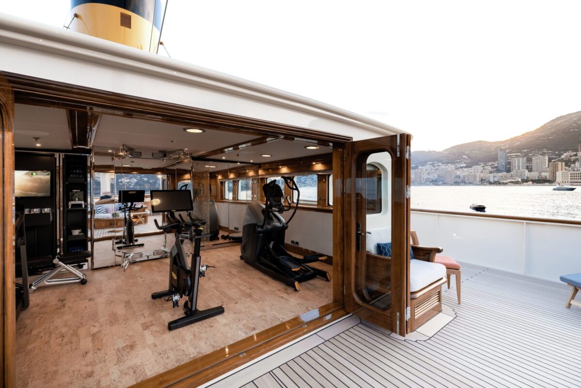 yacht gym design