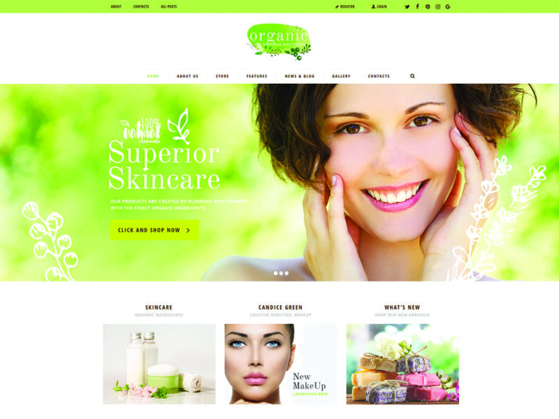 Organic Beauty Store