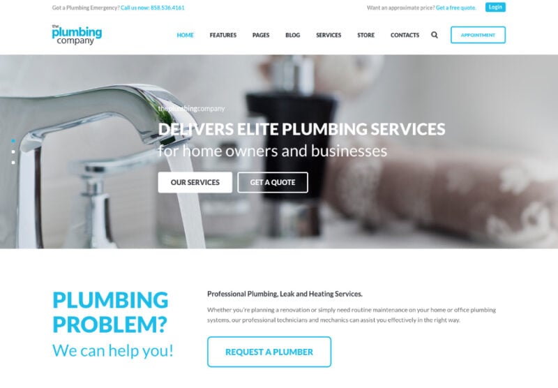 Plumbing theme