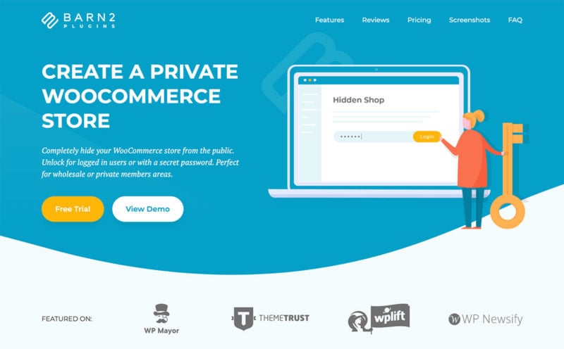 WooCommerce Private Store Plugin