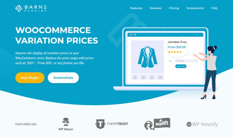 WooCommerce Variation Prices