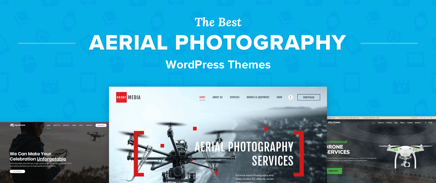 Aerial Photography WordPress Themes