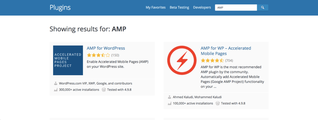 AMP Plugins