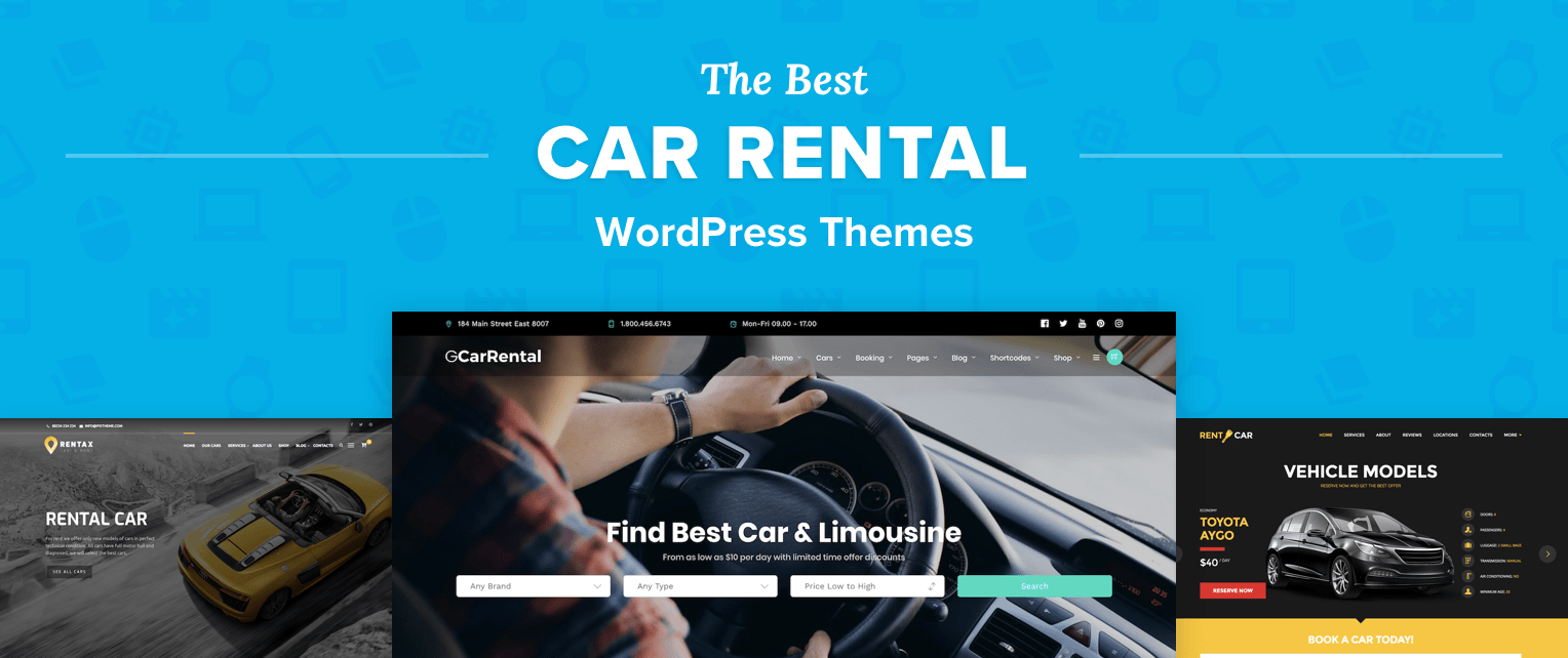 Car Rental WordPress Themes