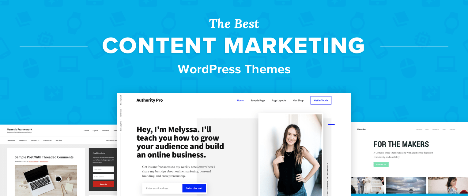 Content Marketing WordPress Themes