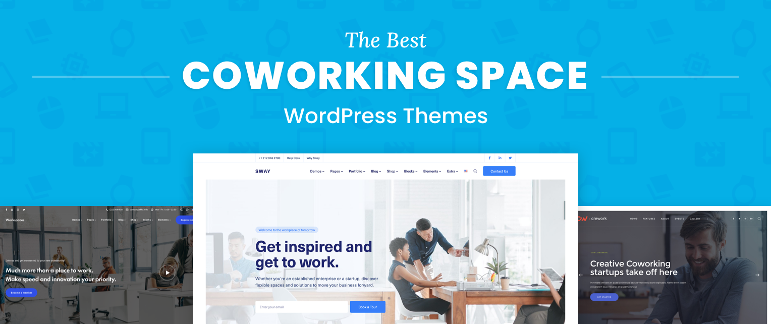 Coworking Space WordPress Themes