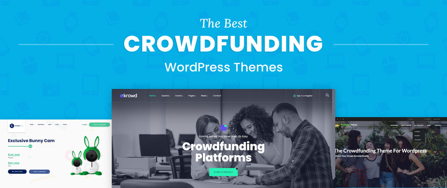 Crowdfunding WordPress Themes