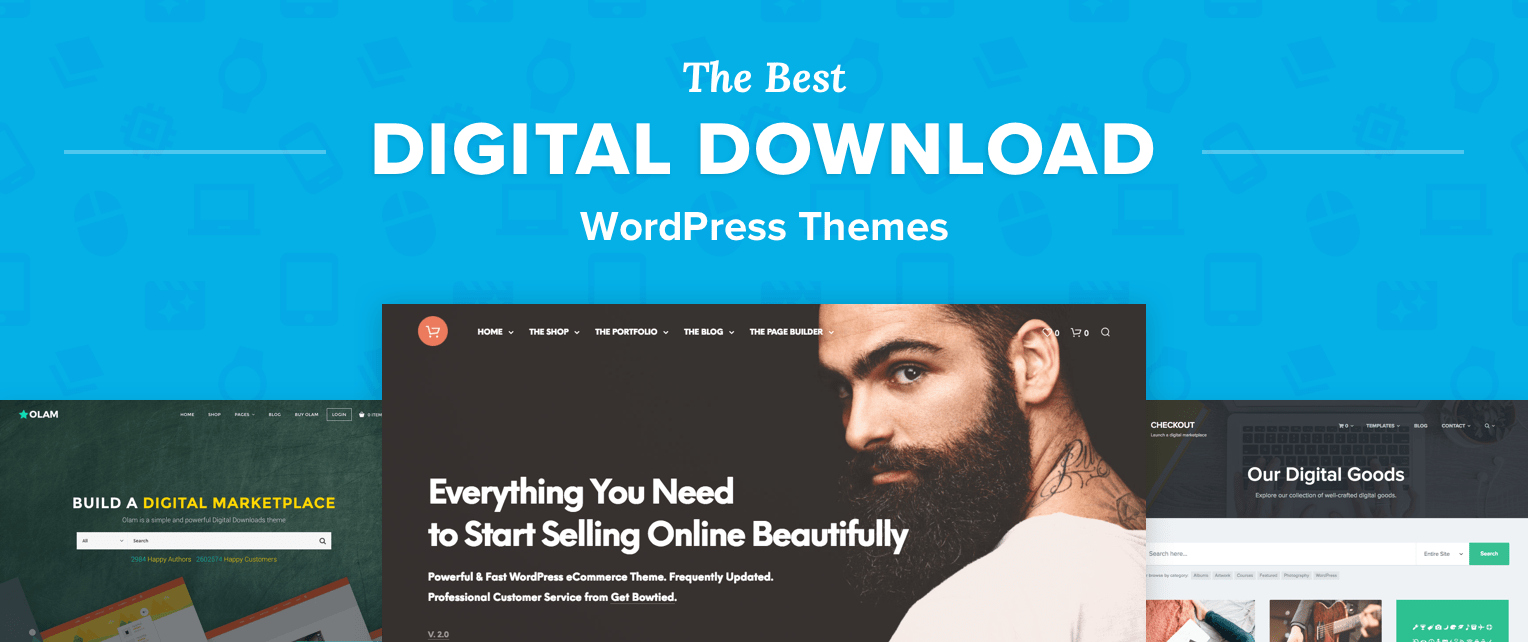 Digital Download Wordpress Themes