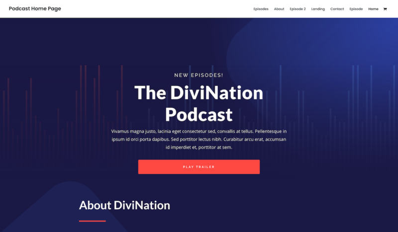 Divi Podcast