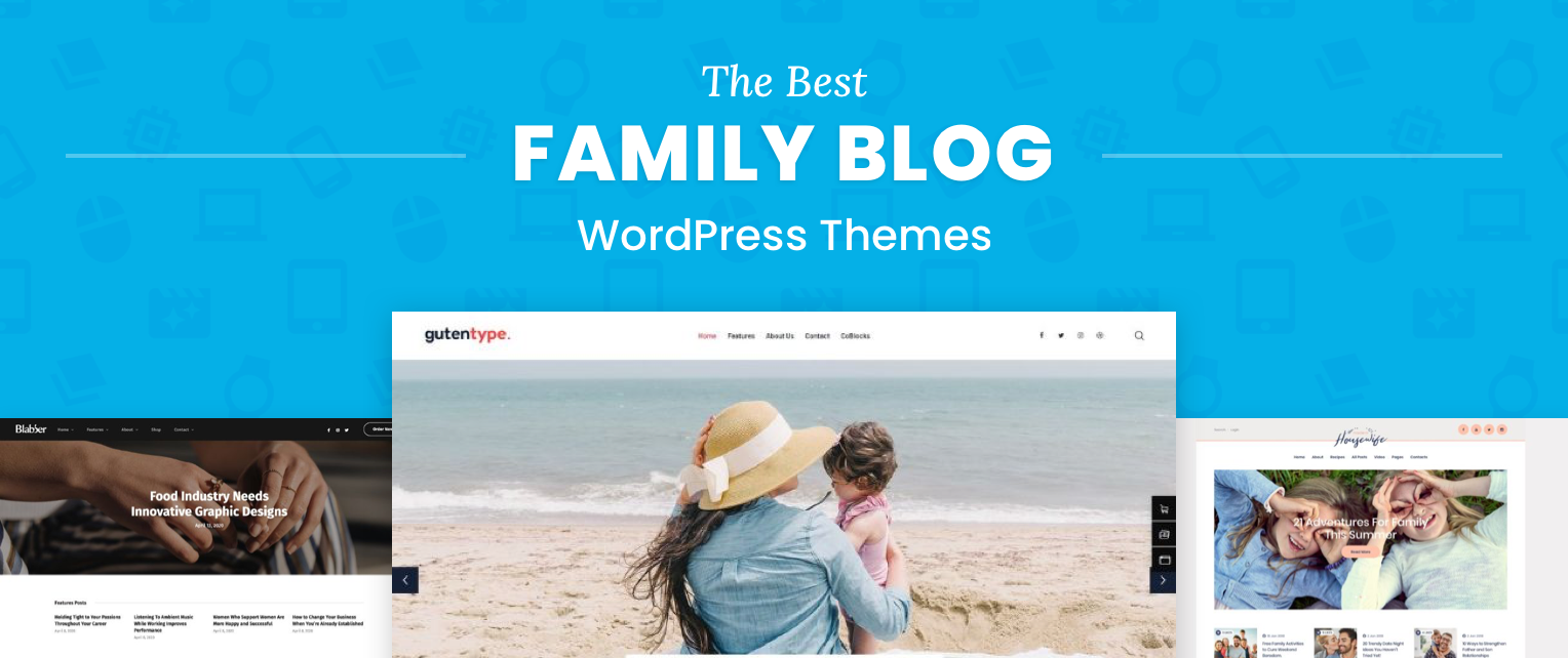 Family Blog WordPress Themes