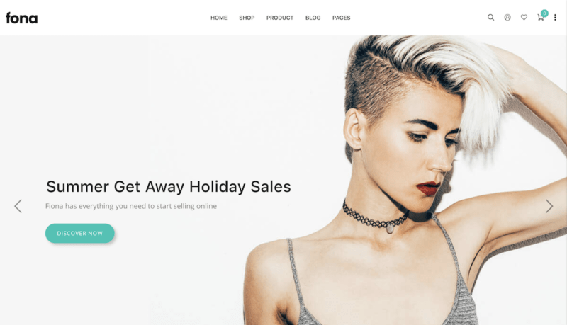 Fona AMP eCommerce theme