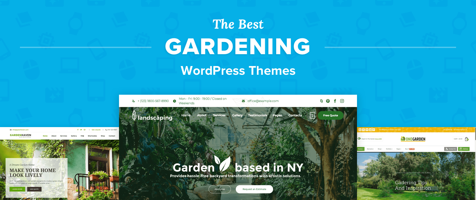 Gardening WordPress Themes