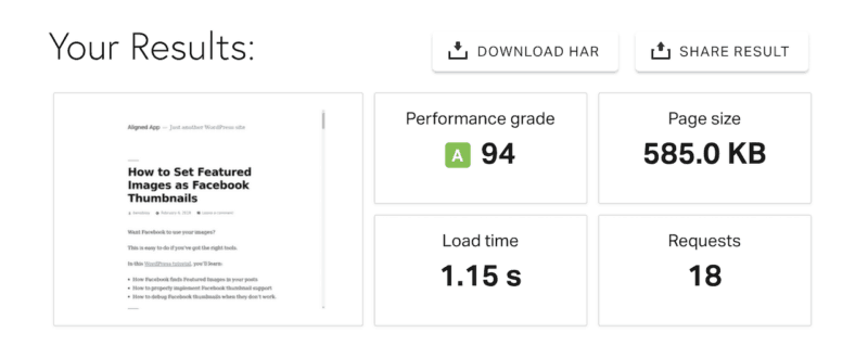 Kinsta Pingdom Post