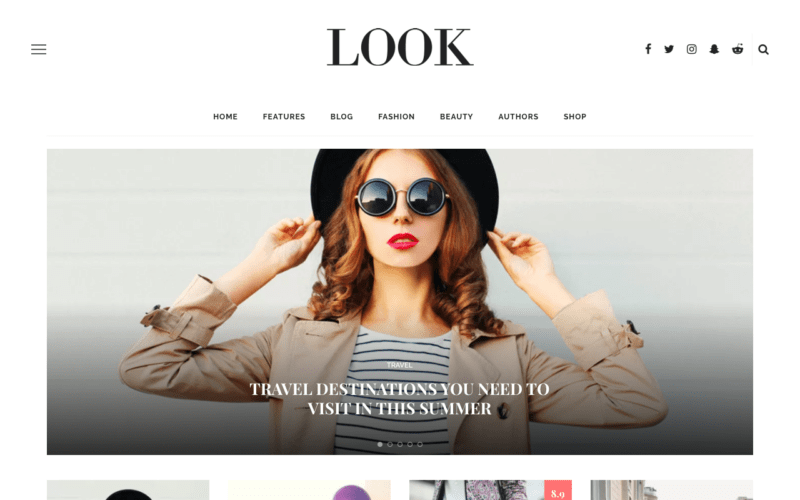 Look magazine theme