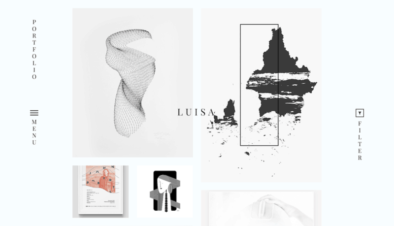 Luisa visual artist theme