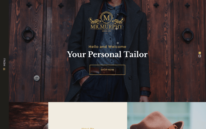 Mr. Murphy WordPress theme