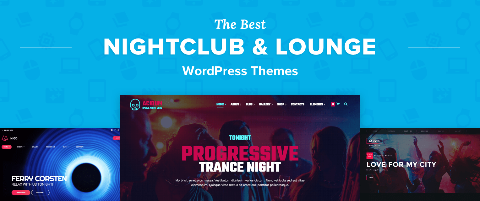 Nightclub WordPress Themes