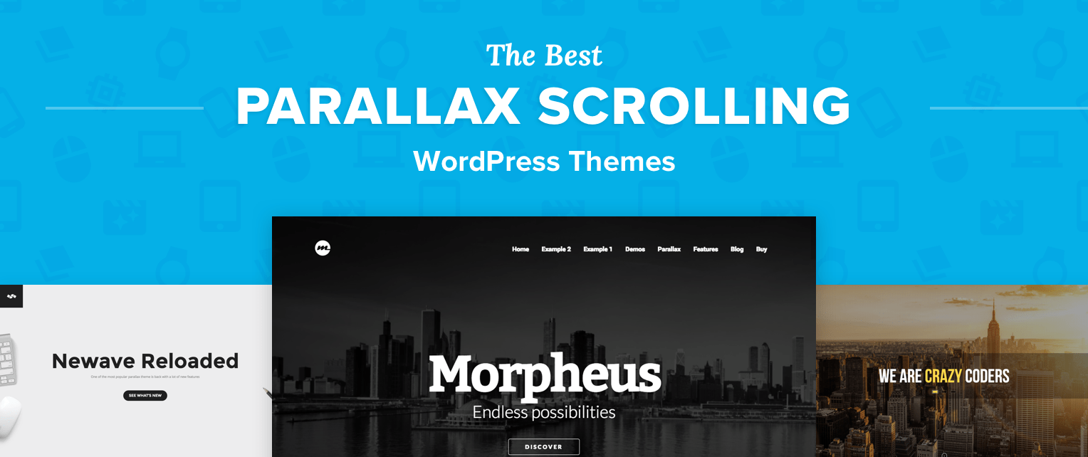 Parallax Wordpress Themes