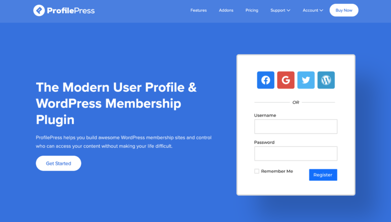 ProfilePress Membership Plugin