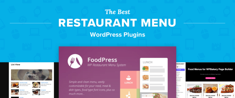 Restaurant Menu WordPress Plugins