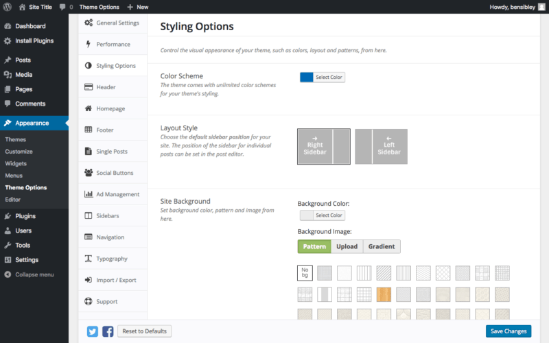 Schema Style Options