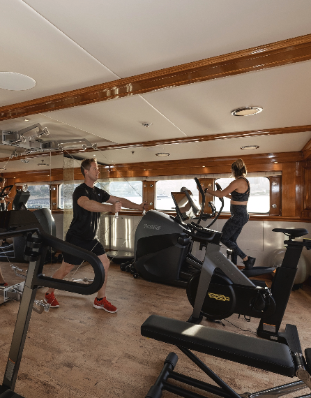 superyacht gym design