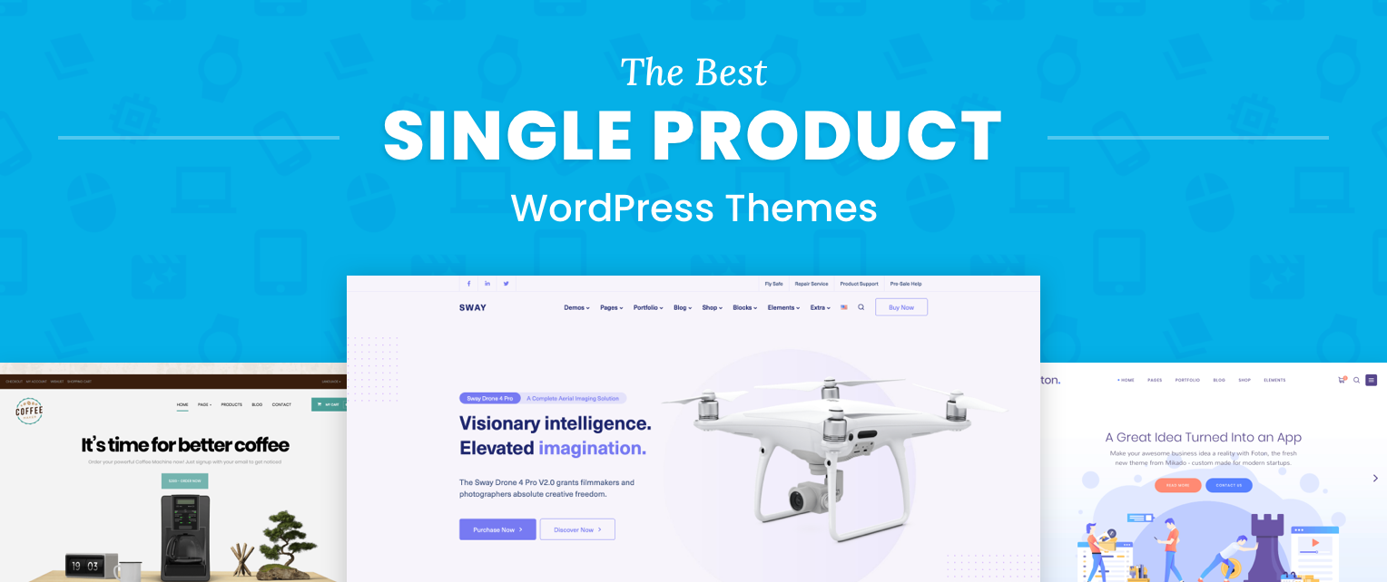 Single Product WordPress Themes