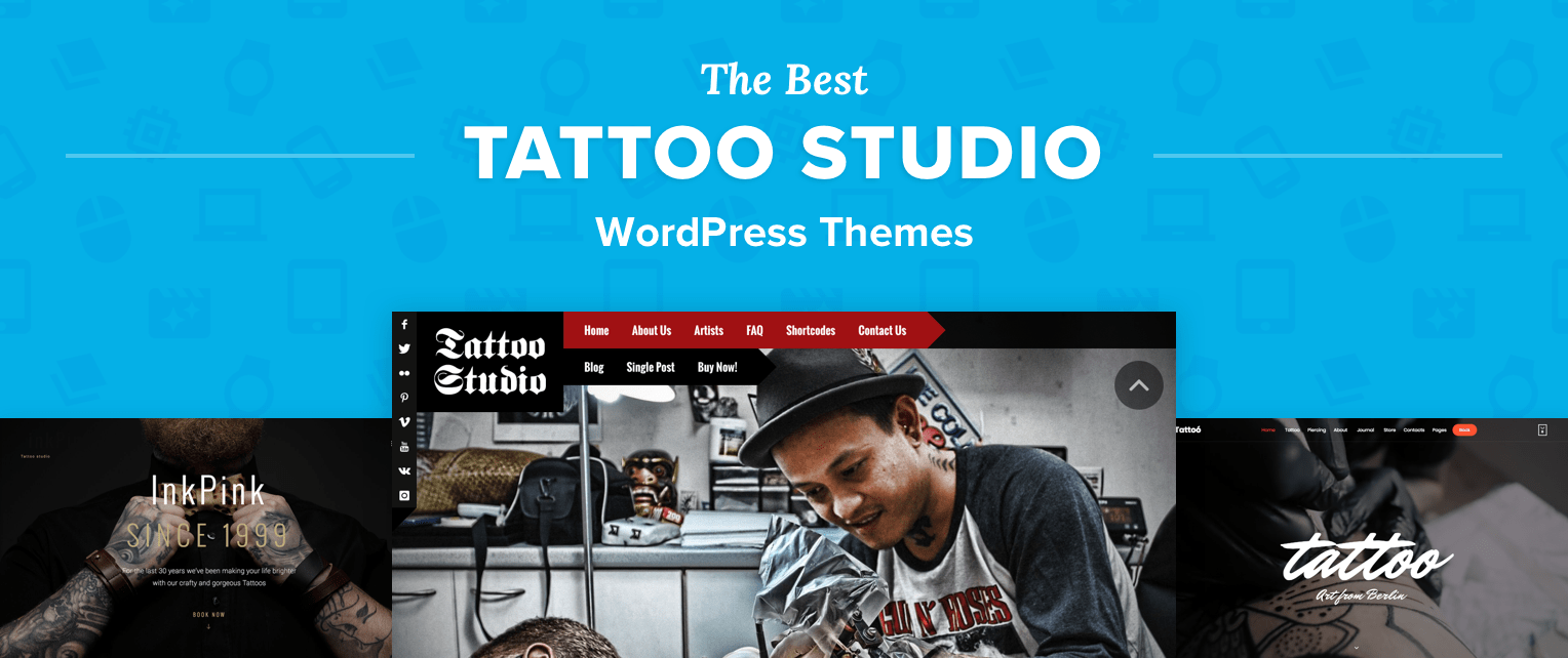 Tattoo Studio WordPress Themes