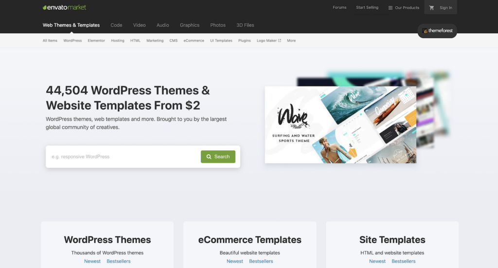 Themeforest Website