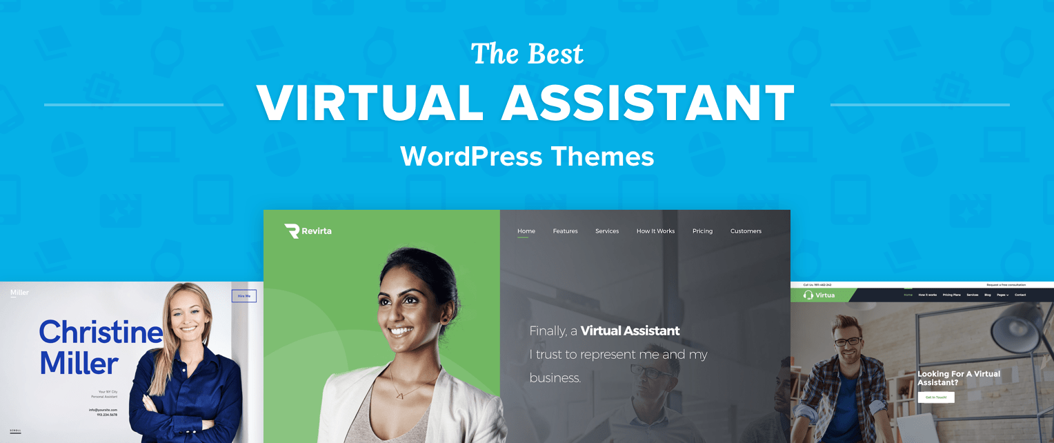 Virtual Assistant WordPress Themes