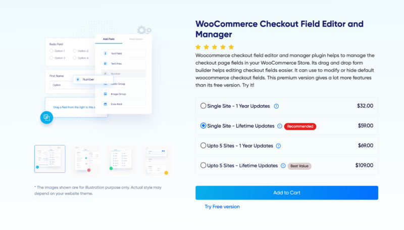 WooCommerce Checkout Field Manager