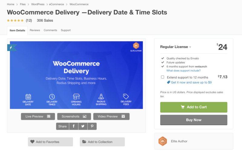 WooCommerce Delivery