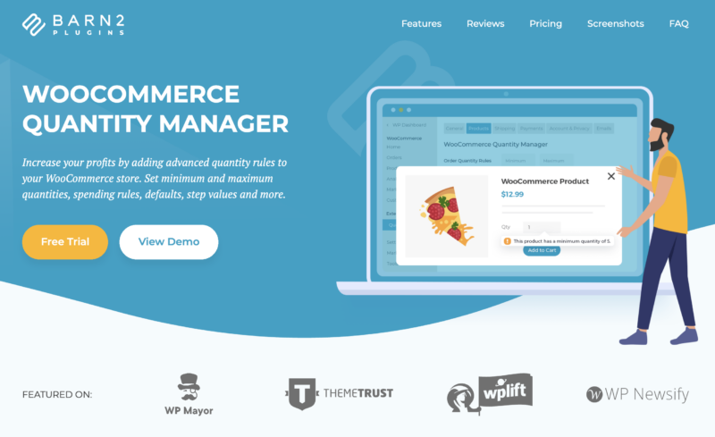 WooCommerce Quantity Manager