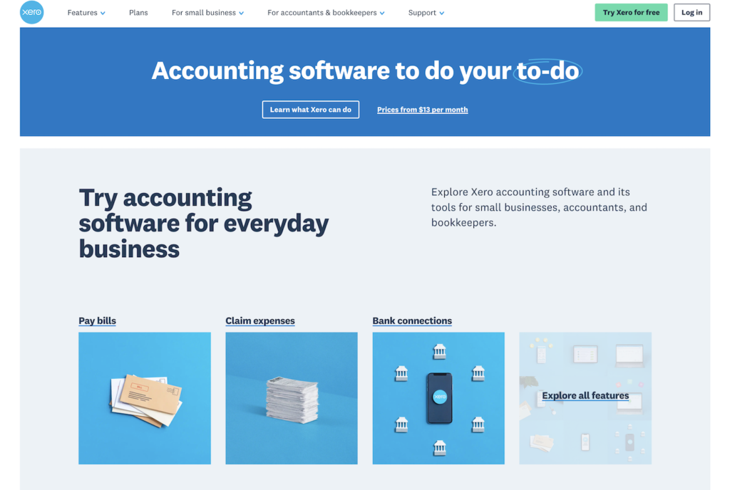 Xero Website