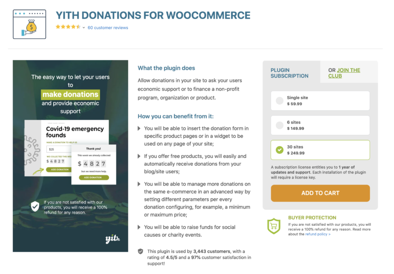 YITH Donations for WooCommerce