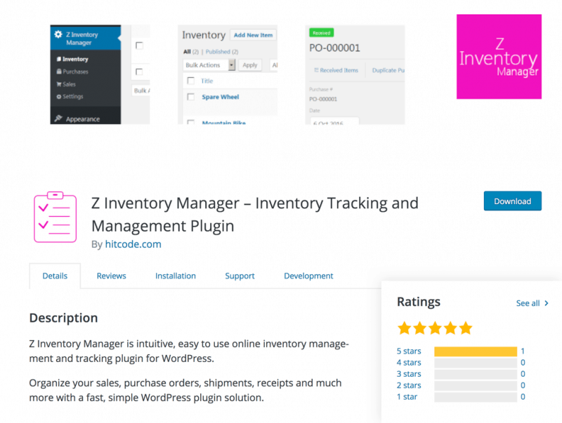 Z Inventory Manager